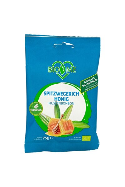 BIO loves Me Bomboane organice cu miere și banane, 75g