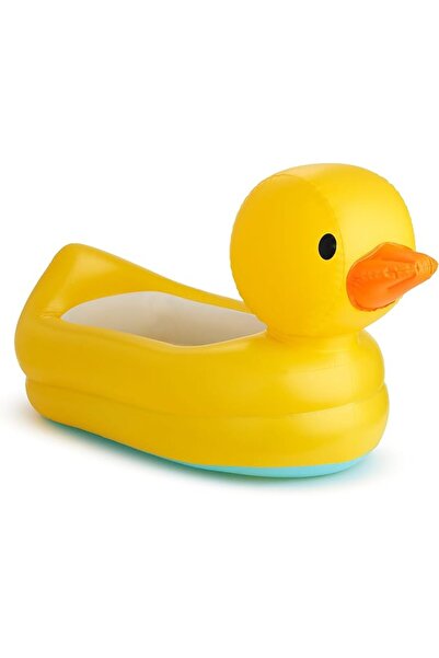 GENERAL Munchkin White Hot Inflatable Duck Tub, 6 to 24 Months, Piece of 1