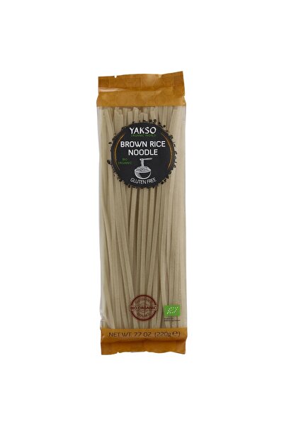 Yakso Prăjituri de orez brun bio, 220g