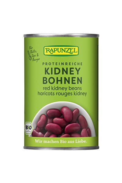 Rapunzel Fasole roșie organică conservată, 400g