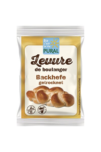 Pural Drojdie vegană, organică, fără gluten, 9g