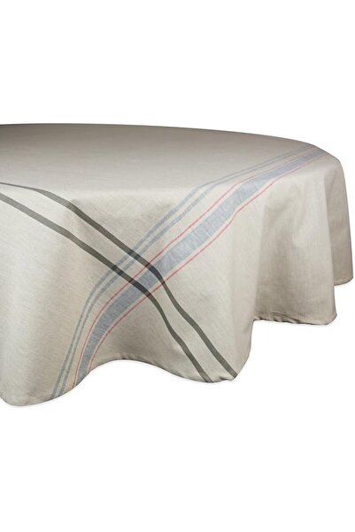 DII 100% Cotton, Machine Washable, Everyday French Stripe Kitchen Table Runne...