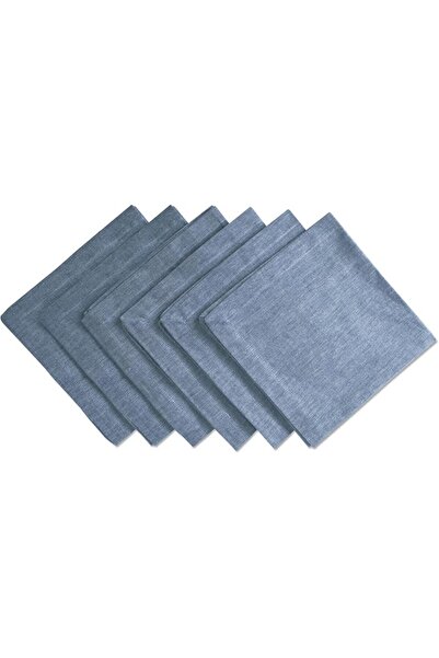 DII CAMZ38723 Solid Chambray, Table Runner 14x72, Chambray Gray