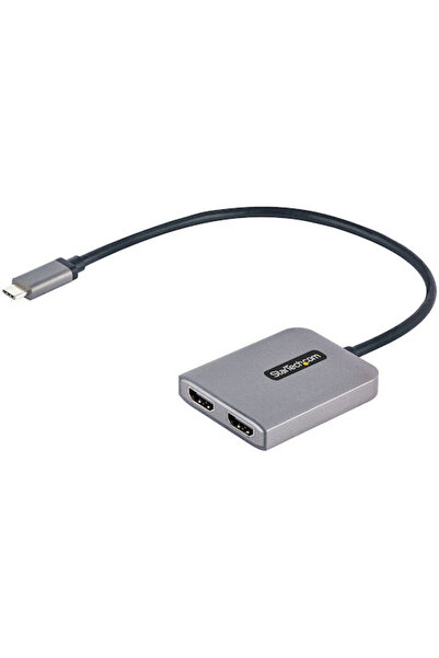 startech Μετατροπέας USB-C αρσενικό σε HDMI θηλυκό Γκρι 1 τεμάχιο MST14CD122HD