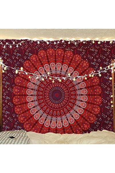 Bless International Indian Hippie Bohemian Psychedelic Peacock Mandala Wall H...