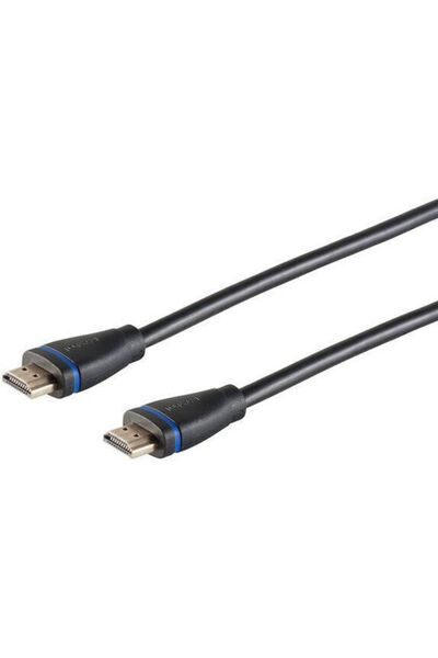 Other Shiverpeaks Καλώδιο HDMI HDMI Αρσενικό - HDMI Αρσενικό 2μ Μαύρο