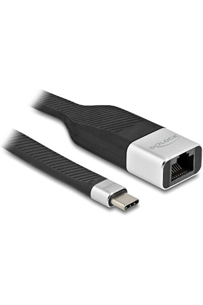 DELOCK Μετατροπέας USB-C αρσενικό σε RJ-45 θηλυκό 1 τεμάχιο 86936
