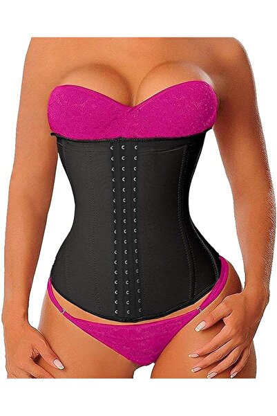 YIANNA Waist Trainer for Women Latex Underbust Waist Corsets Cincher Hourglas...