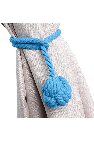 GENERAL Melaluxe 2 Pack Curtain Tiebacks - Heavy Duty Curtain Rope Tieback, H...