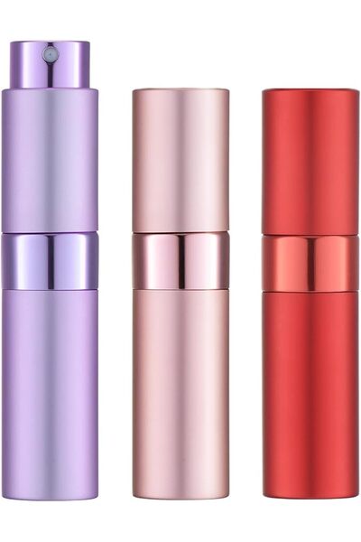 LISAPACK زجاجة عطر للسفر قابلة لإعادة التعبئة، بخاخ كولونيا سعة 8 مل |   بخاخ...