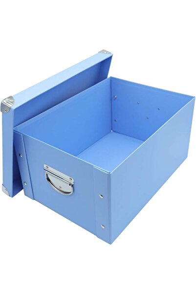 GENERAL GUOZI Collapsible Storage Box, Decorative Memory Box with Lid & Metal...