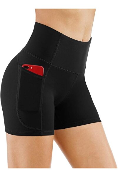 THE GYM PEOPLE High Waist Yoga Shorts for Women Workout Biker Shorts | Tummy ...