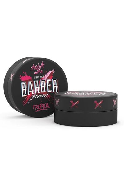 Barber Marmara Tropical Aqua Hair Wax 150 ml Gel Wax with Wet Effect Hair Wax...