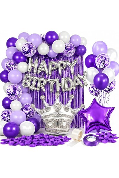 ToylinX Red Gold Birthday Decorations, Red Party Decorations, White Gold Conf...