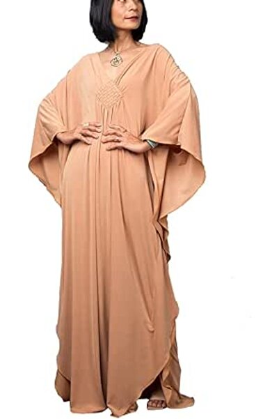 YouKD Women's Long Kaftan Maxi Dress Boho Swimsuit Beach Cover Up Robes One S...