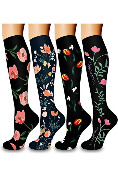 Bluemaple 4 Pack Leggings for Women Butt Lift High Waisted Tummy Control No S...