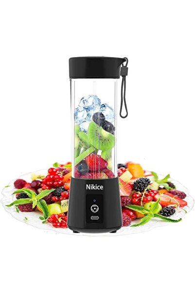 GENERAL Nikice Portable Blender,Personal Size Blender Juicer Cup,USB Recharge...