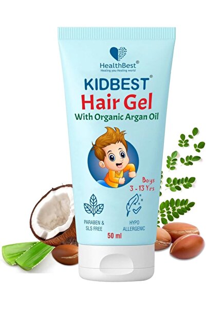 HealthBest Hair Oil for Kids | Organic Argan, Moringa, Jojoba & Macadamia Nut...