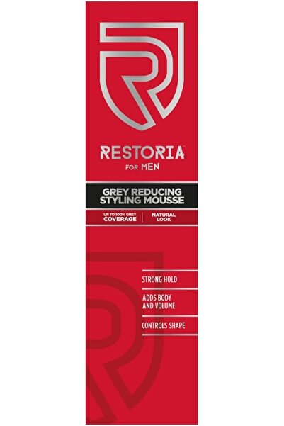 Restoria شمع تصفيف الشعر الرمادي للرجال - شمع شعر يمنح تحديدًا وثباتًا فائقين...