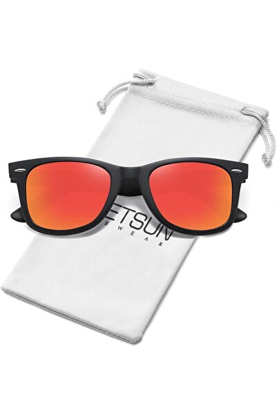 MEETSUN Polarized Sunglasses for Women Men Classic Retro Square Frame Driving...