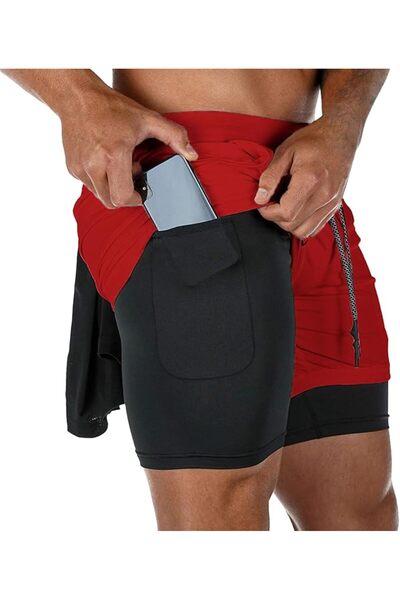 Dress Cici Gym Shorts for Men, Men's Activewear Running Shorts, Drawstring Gy...