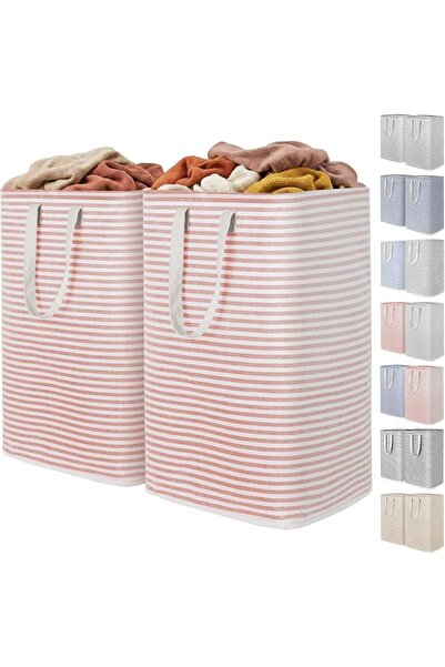 Lifewit 2 Pack Laundry Hamper Large Collapsible Laundry Baskets, Freestanding...