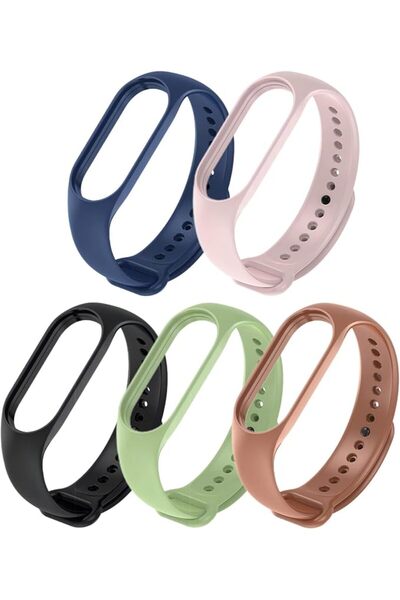 GENERAL أحزمة بديلة لساعة Mi Band 7 متوافقة مع ساعة Xiaomi Mi Band 7 الذكية