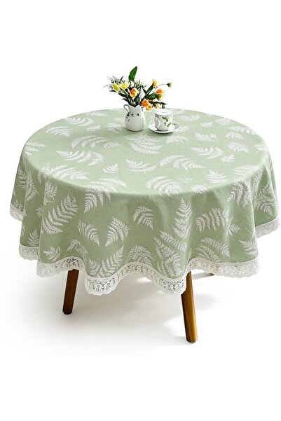 Generic Brand Round washable tablecloth – Waterproof round PVC vinyl tableclo...