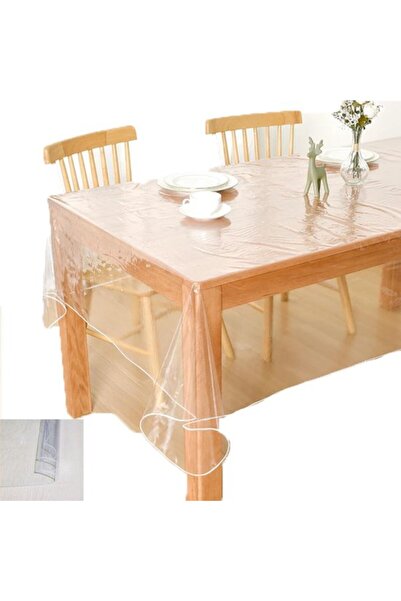 Generic Brand Transparent PVC tablecloth, oil and heat resistant - dustproof ...