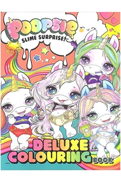 GENERAL Poopsie Slime Surprise!A4 Coloring Book For Kids - Mod 35