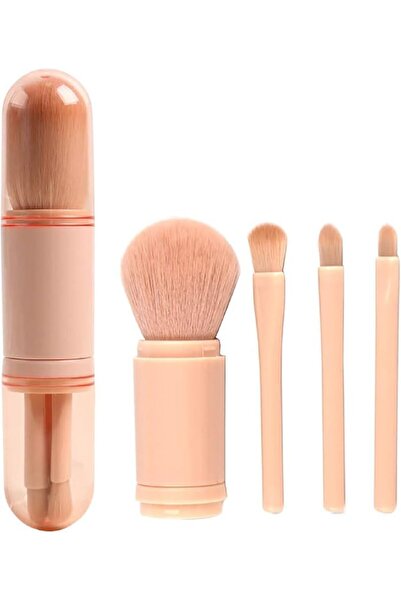 XINGBO Xing-Ruiyang Makeup Brushes Set 4 in 1,Retractable Portable Travel Fou...