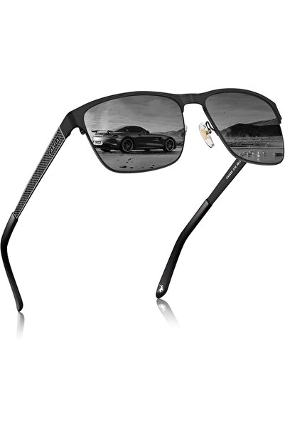 CARFIA Metal Mens Sunglasses Polarized UV400 Protection for Driving Fishing H...