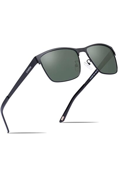 CARFIA Metal Mens Sunglasses Polarized UV400 Protection for Driving Fishing H...