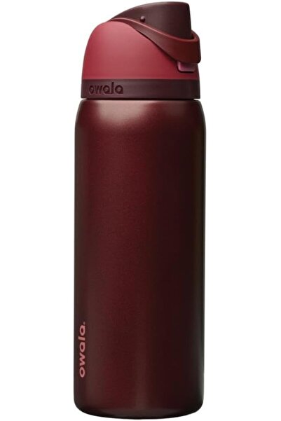 owala FreeSip - Stainless Steel - 24-oz. - Grey/Teal (Foggy Tide) () (A7)