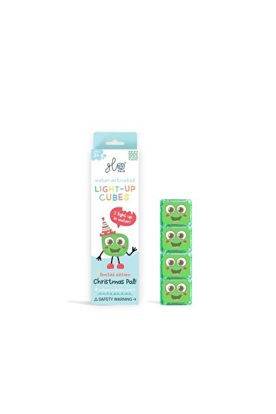 Glo Pals Christmas Water-Activated Light-Up Bath Cubes
