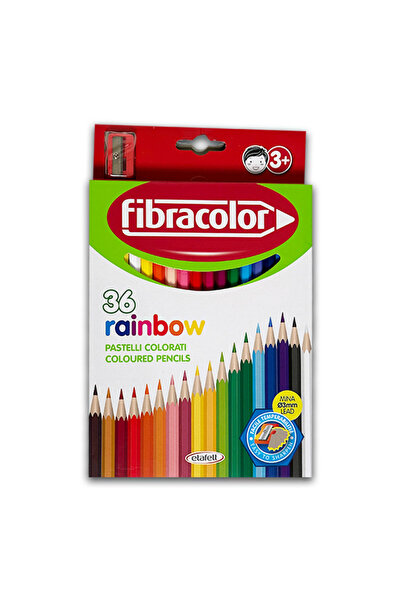 MC Micostore Fibracolor Rainbow colored pencils 36 colors
