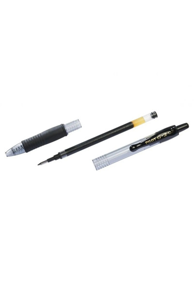 MC Micostore Pix cu gel G2 Pilot varf 0.7mm Negru
