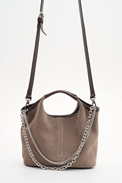 Sisley Women's Shoulder Bag Stone-Brown Sly510