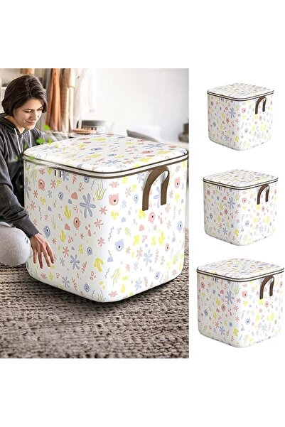 GENERAL Non-Woven Zipper Closet Organizers, 100L Large-Capacity Dustproof Sto...