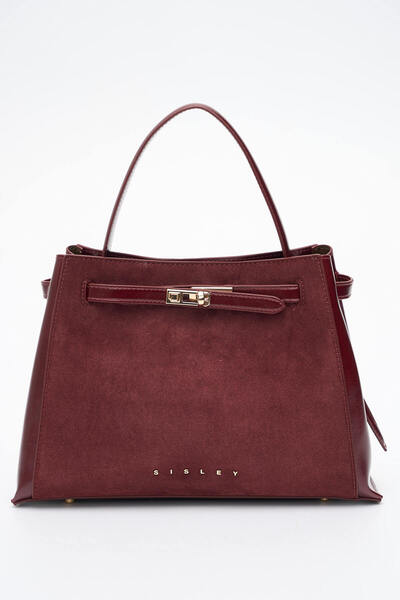 Sisley Women's Handbag Bordo Sly469