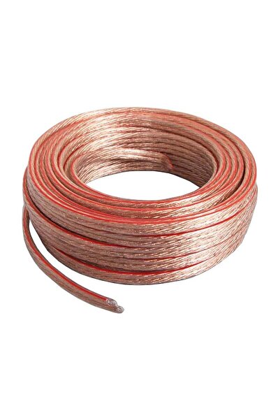 Duravel Speaker Wire Cable, 2-Conductor, Transparent (90 METER, 1.5MM)