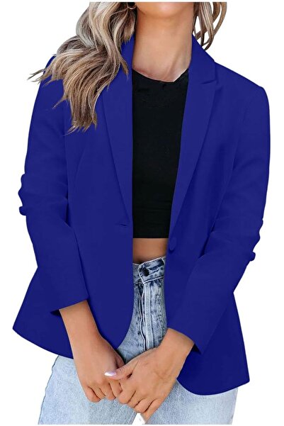 GENERAL Womens Blazers for Work Casual Open Front Blazer Long Sleeve Work Off...