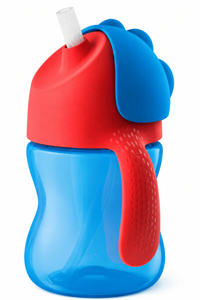 NW NessiWorld Avent Patterned Glass with Straw 200 ml Men's