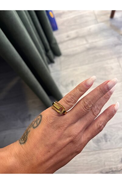 gozdeasutayaccessory Steel Pinky Ring