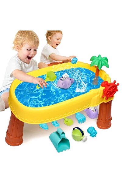 MACVI Masă de apă distractivă 2 în 1 pentru copii — Joacă fără limite! 🌊 🧸