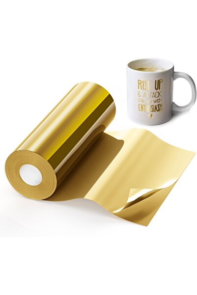 Generic Brand Gold permanent vinyl stickers for Cricut machines, 12" x 40' wi...