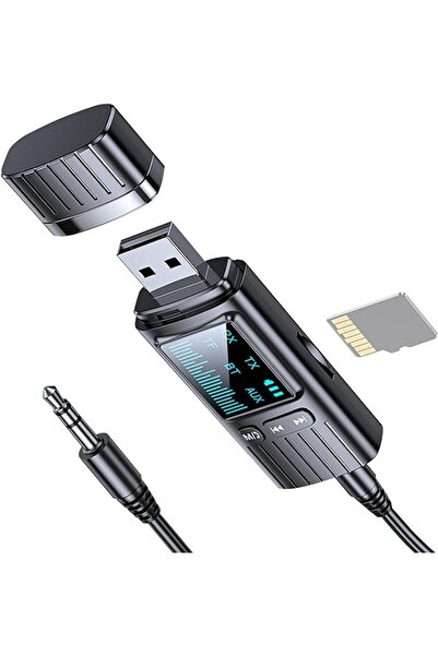 NALACAL Bluetooth 5.4 Transmitter Receiver, 2-in-1 USB Powered Mini Portable ...