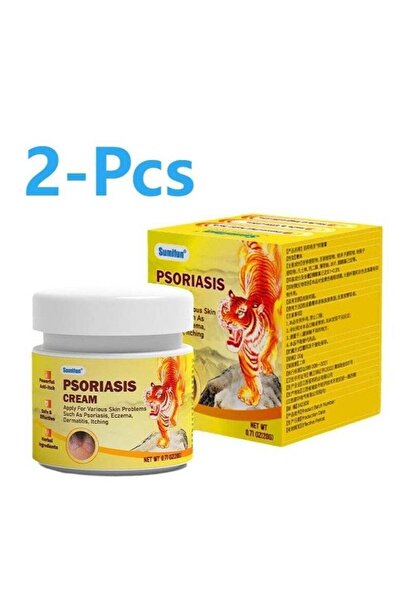 SUMIFUN 2-Pcs Psoriasis Cream for Treatment Psoriasis Cream Antibacterial Ant...