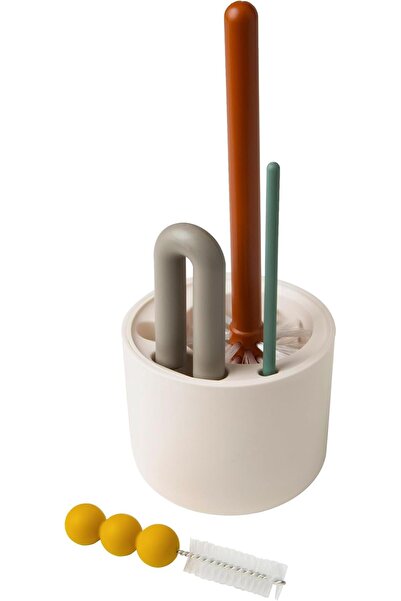 Boon Mod Baby Bottle Brushes - Includes Bottle Cleaner Brush, Straw Cleaner B...
