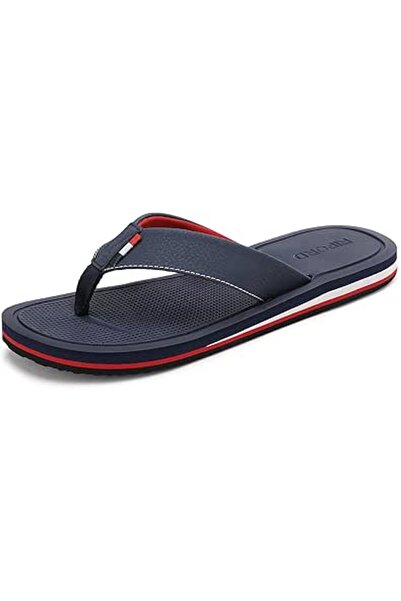 GENERAL Mens Flip Flops Thong Sandals Indoor Outdoor